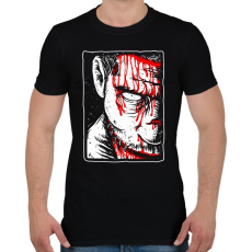 PRINTFASHION Véres zombi - Férfi póló - Fekete