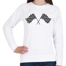 PRINTFASHION Verseny - Női pulóver - Fehér