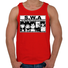 PRINTFASHION Veszélyes csillagharcosok - Férfi atléta - Piros atléta, trikó