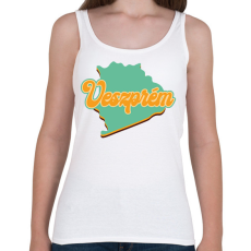 PRINTFASHION Veszprém - Női atléta - Fehér