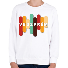 PRINTFASHION Veszprém - Színes - Gyerek pulóver - Fehér