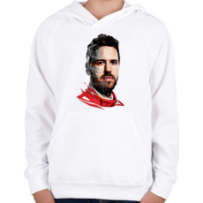 PRINTFASHION Vettel - Gyerek kapucnis pulóver - Fehér