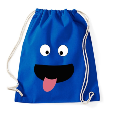 PRINTFASHION vicces arc - Sportzsák, Tornazsák - Bright royal tornazsák