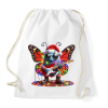 PRINTFASHION Vicces karácsonyi gitáros rocker party pillangó / lepke - Sportzsák, Tornazsák - Fehér