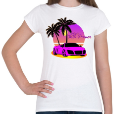 PRINTFASHION Vice City - Audi - Női póló - Fehér