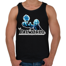 PRINTFASHION Victor Ashford - palworld - Férfi atléta - Fekete atléta, trikó