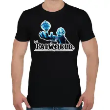 PRINTFASHION Victor Ashford - palworld - Férfi póló - Fekete férfi póló