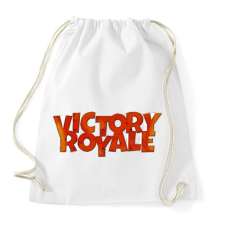 PRINTFASHION Victory Royale - Sportzsák, Tornazsák - Fehér tornazsák
