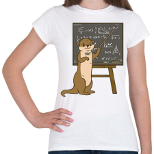 PRINTFASHION Vidra tanár - Női póló - Fehér női póló
