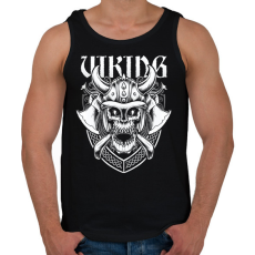 PRINTFASHION viking - Férfi atléta - Fekete