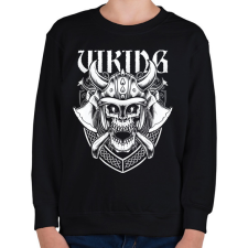 PRINTFASHION viking - Gyerek pulóver - Fekete gyerek pulóver, kardigán