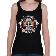 PRINTFASHION viking - Női atléta - Fekete női trikó