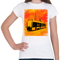 PRINTFASHION Villamos - Női póló - Fehér
