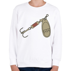 PRINTFASHION villantó - Gyerek pulóver - Fehér