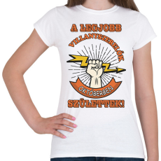 PRINTFASHION Villanyszerelő október - Női póló - Fehér