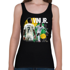 PRINTFASHION vinicius jr - Női atléta - Fekete női trikó
