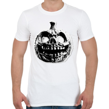 PRINTFASHION Vintage halloween - Férfi póló - Fehér férfi póló