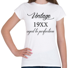 PRINTFASHION Vintage - Női póló - Fehér női póló