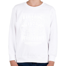 PRINTFASHION vintage polo1974 - Gyerek pulóver - Fehér