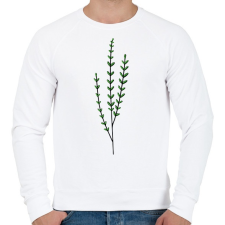 PRINTFASHION virág-010 - Férfi pulóver - Fehér férfi pulóver, kardigán