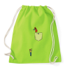 PRINTFASHION Virágöntözés - Sportzsák, Tornazsák - Limezöld