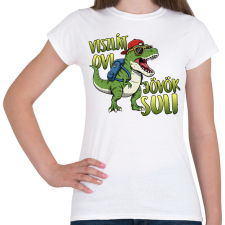 PRINTFASHION Viszlát ovi jövök suli - Női póló - Fehér női póló