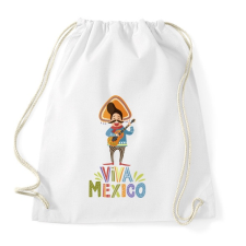 PRINTFASHION Viva Mexico_ - Sportzsák, Tornazsák - Fehér tornazsák