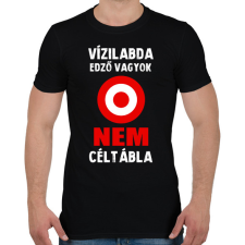PRINTFASHION Vízilabda edző vagyok - Férfi póló - Fekete férfi póló