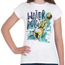 PRINTFASHION vizilabda sport - Női póló - Fehér női póló