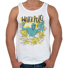 PRINTFASHION Vízilabda sport - water polo - Férfi atléta - Fehér atléta, trikó