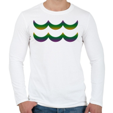 PRINTFASHION Vízöntő - Férfi hosszú ujjú póló - Fehér férfi póló