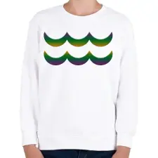 PRINTFASHION Vízöntő - Gyerek pulóver - Fehér gyerek pulóver, kardigán