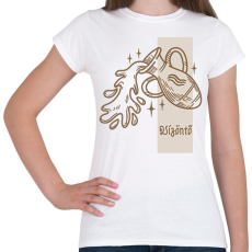 PRINTFASHION Vízöntő horoszkóp - Női póló - Fehér