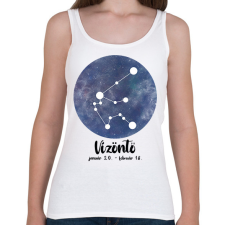 PRINTFASHION Vízöntő - Női atléta - Fehér női trikó