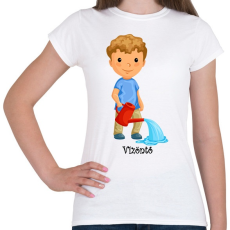 PRINTFASHION Vízöntő - Női póló - Fehér