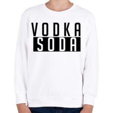 PRINTFASHION VODKA - Gyerek pulóver - Fehér