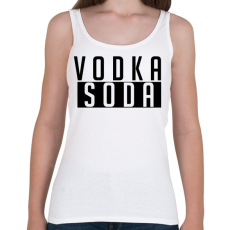 PRINTFASHION VODKA - Női atléta - Fehér