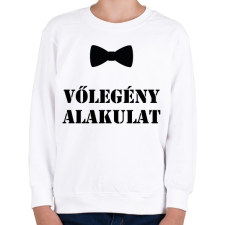 PRINTFASHION vőlegény alakulat - Gyerek pulóver - Fehér gyerek pulóver, kardigán