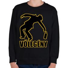 PRINTFASHION Vőlegény - Gyerek pulóver - Fekete gyerek pulóver, kardigán