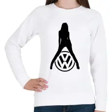 PRINTFASHION Volkswagen fan - Női pulóver - Fehér