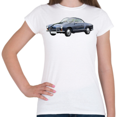 PRINTFASHION Volkswagen Karmann Ghia - Női póló - Fehér