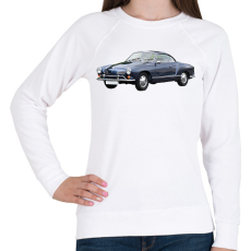 PRINTFASHION Volkswagen Karmann Ghia - Női pulóver - Fehér