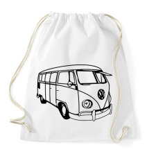 PRINTFASHION Volkswagen T1 (01) - Sportzsák, Tornazsák - Fehér tornazsák
