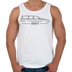 PRINTFASHION Volvo 850 Grey - Férfi atléta - Fehér