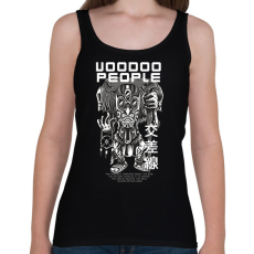 PRINTFASHION Voodoo people - Női atléta - Fekete