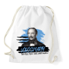 PRINTFASHION Vörösmarty Mihály - Nem félek - Sportzsák, Tornazsák - Fehér