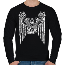 PRINTFASHION vszárny - Férfi pulóver - Fekete férfi pulóver, kardigán