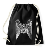 PRINTFASHION vszárny - Sportzsák, Tornazsák - Fekete