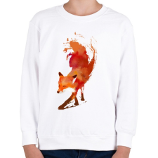 PRINTFASHION Vulpes vulpes - Gyerek pulóver - Fehér gyerek pulóver, kardigán