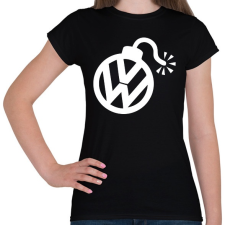 PRINTFASHION VW Bomb  - Női póló - Fekete női póló